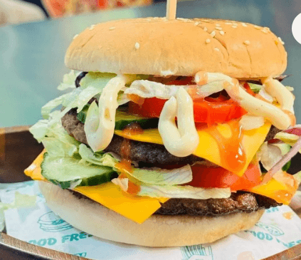 Half Pounder Burger