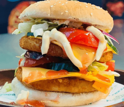 Double Chicken burger