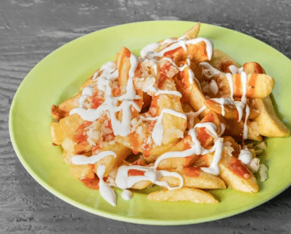 Grated Cheese, Chips & Garlic